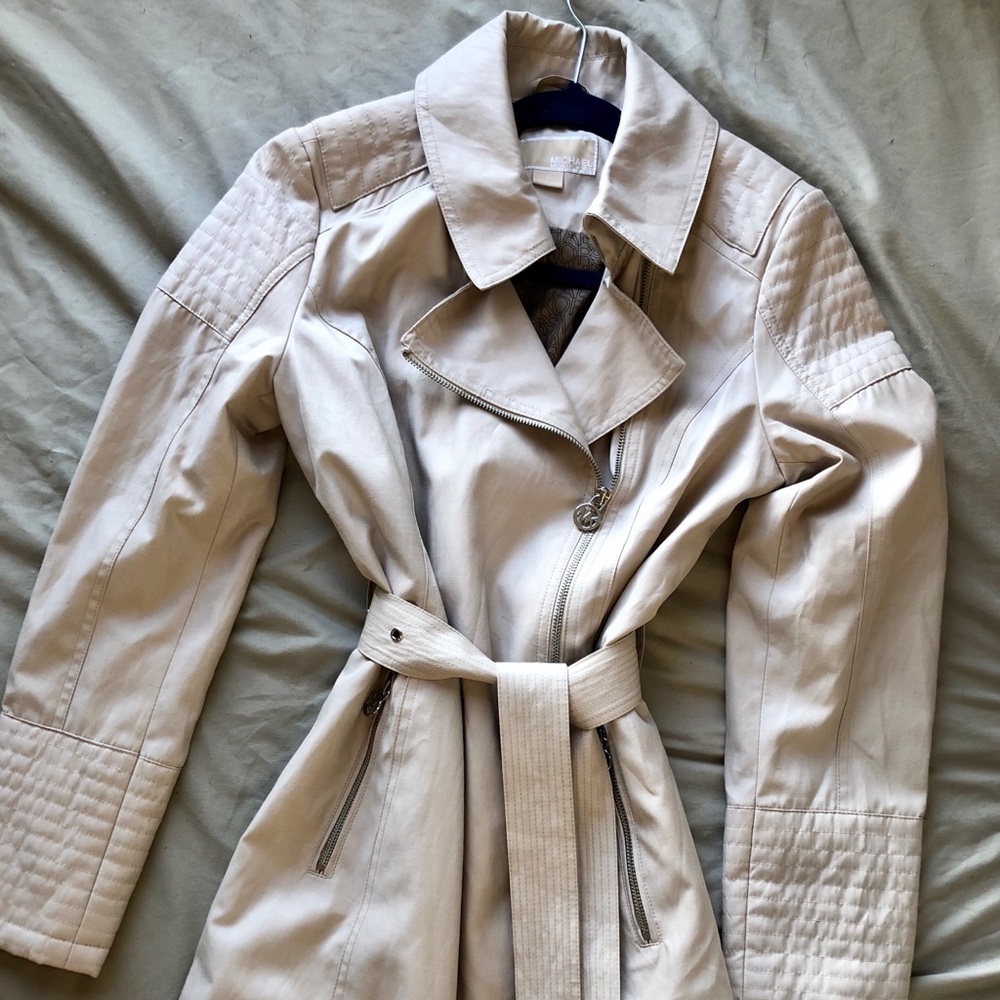 Michael Kors short trench